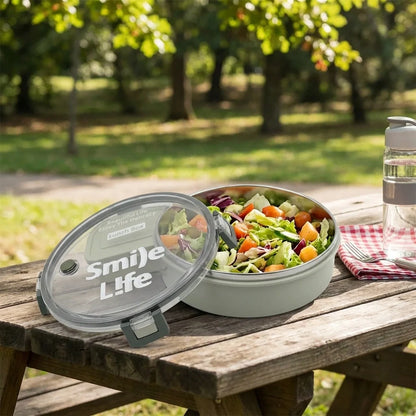 Stainless Steel Round Lunch Box