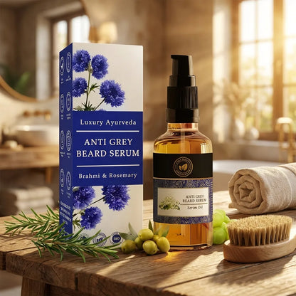 Natural Anti Grey Beard Serum Oil (Pack Of 2)
