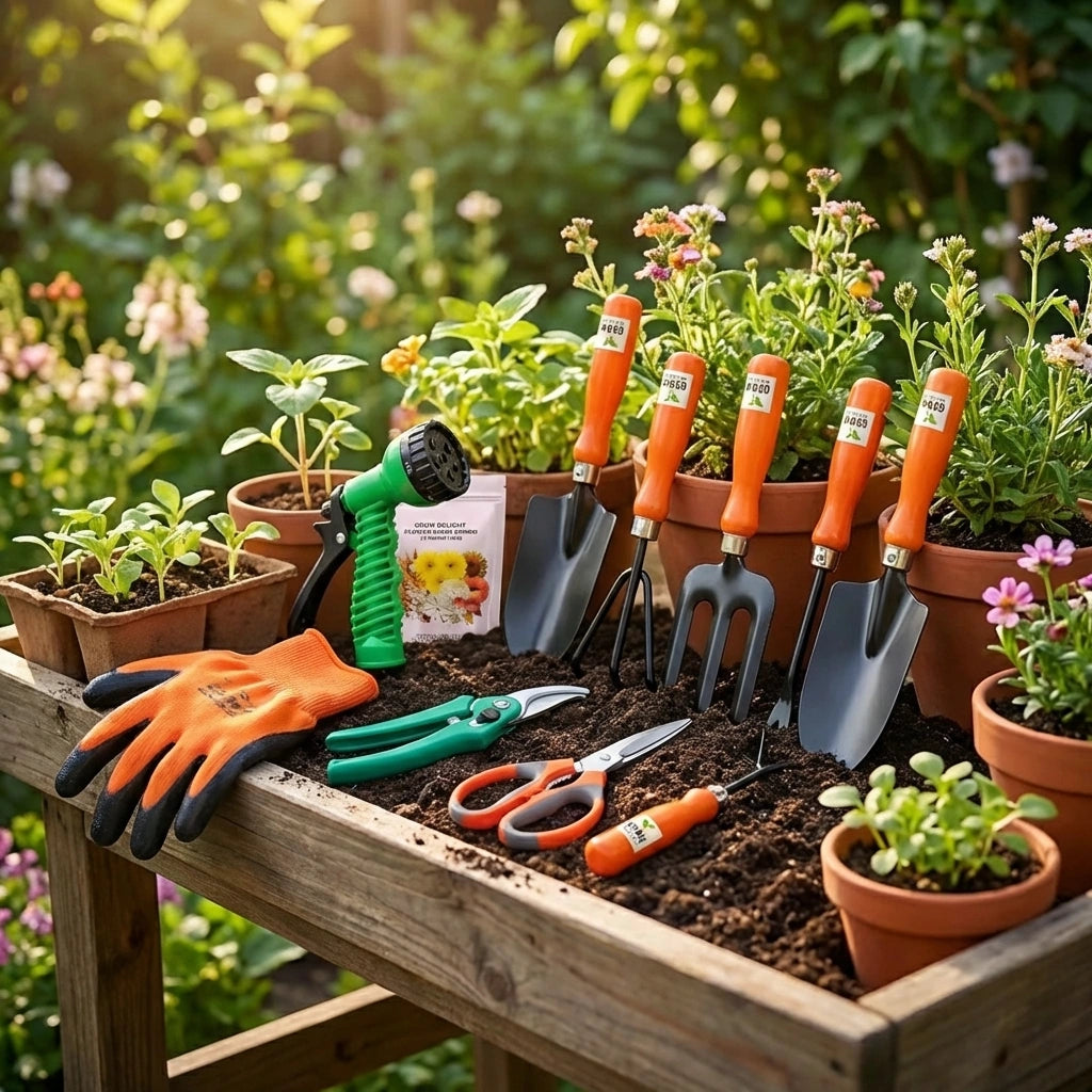 6 in 1 Garden Tools with Box