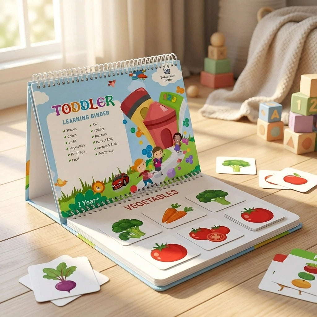 Stick & Learn Toddler Binder