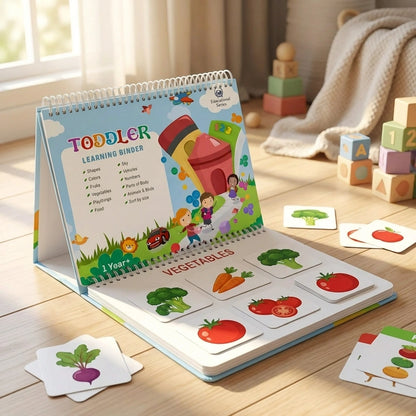 Stick & Learn Toddler Binder