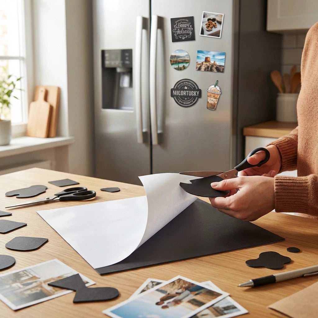Strong Magnetic Adhesive Sheets