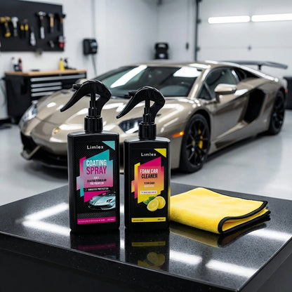 Coating Spray and Foam Car Cleaner (Combo)