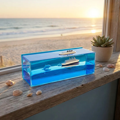 Floating Titanic Ship Ornament