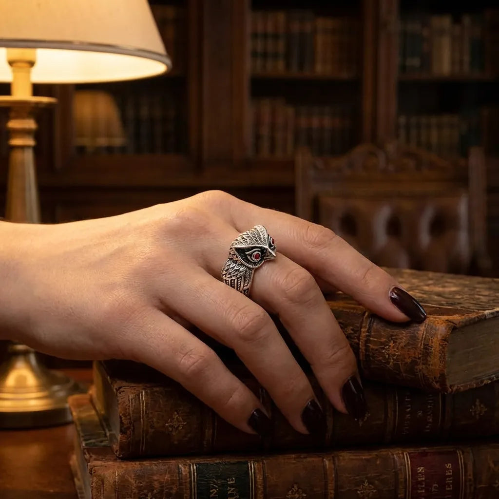 Owl Face Men’s Ring