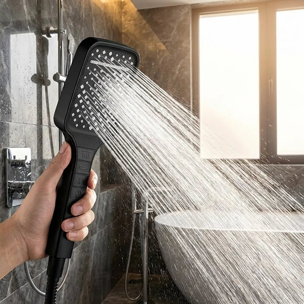 Hand Shower for Bathroom Without Hose Pipe