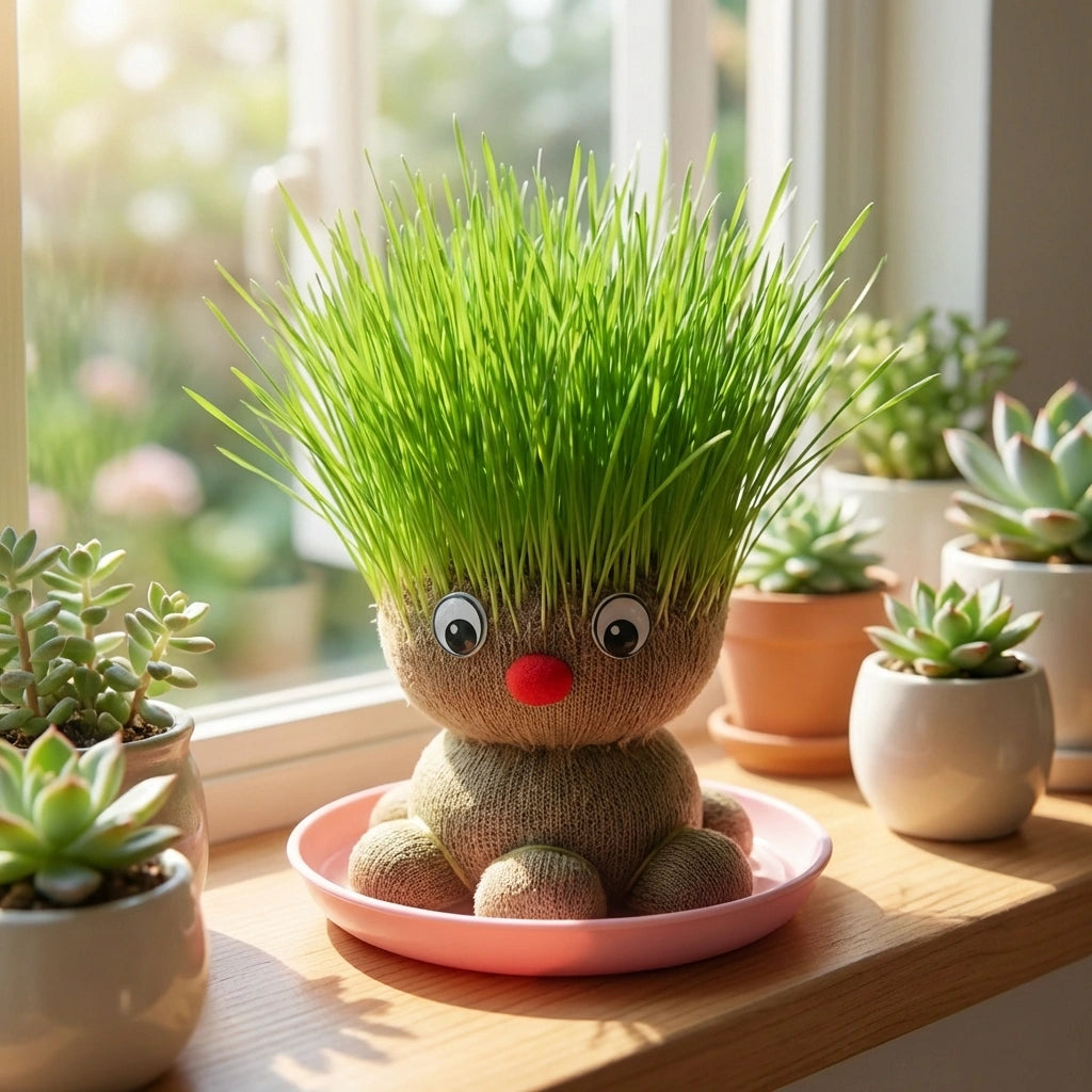 Octopus Grass Doll Pots