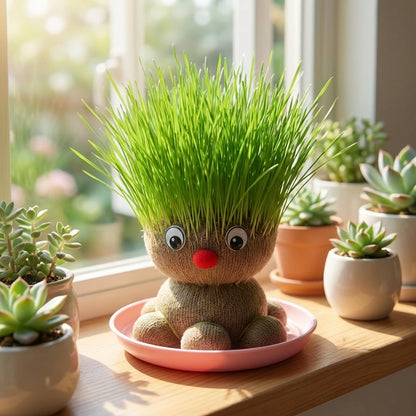 Octopus Grass Doll Pots