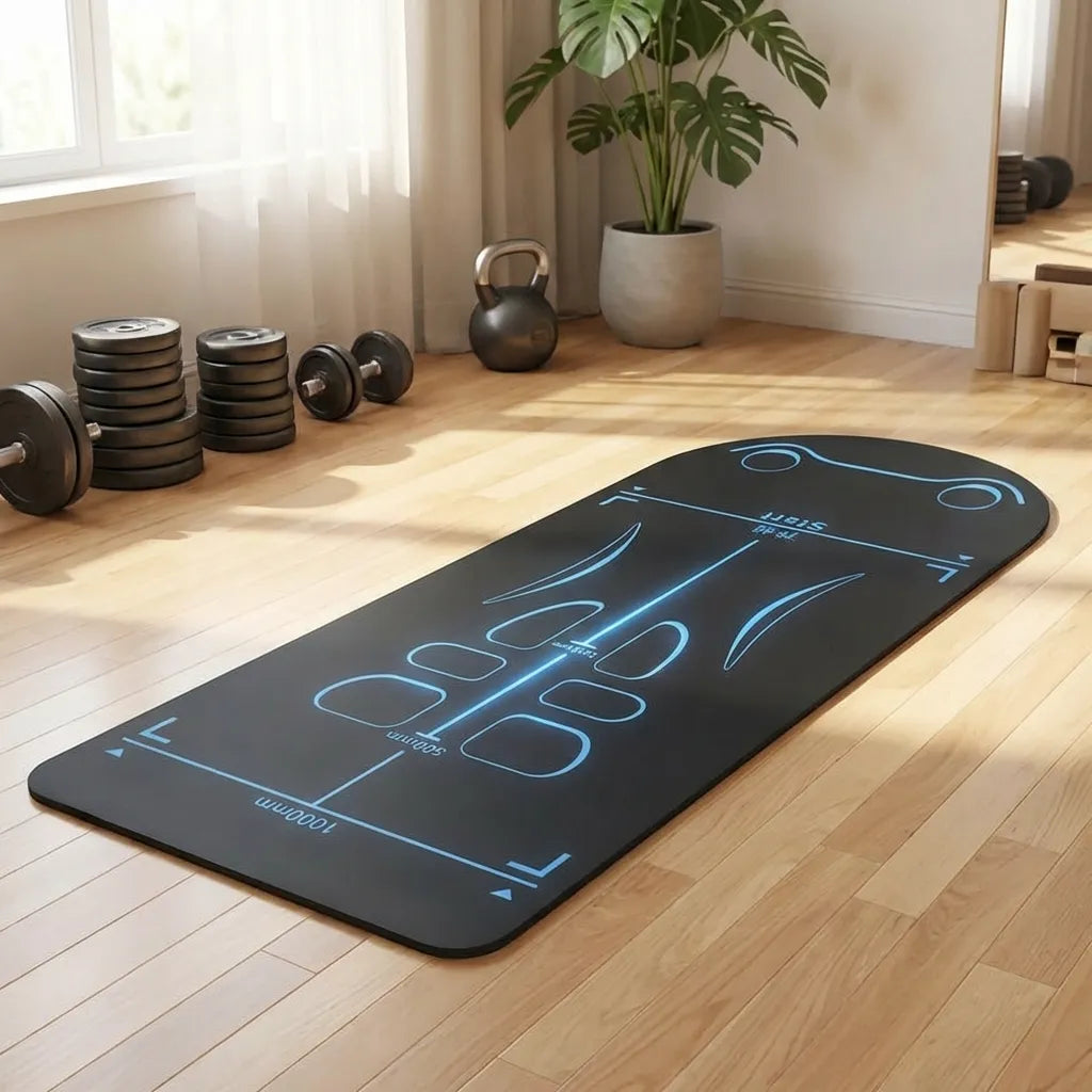 Non-Slip Alignment Yoga Mat