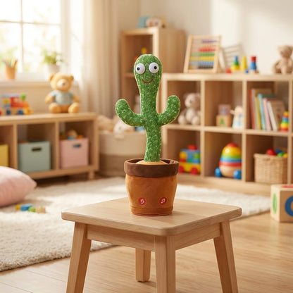 LED Musical Dancing and Mimicry Cactus Toy