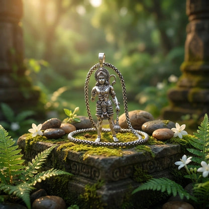 Lord Hanuman Pendant with Chain