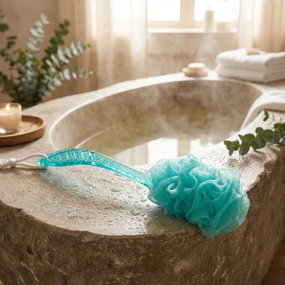 Long Handle Bath Sponge