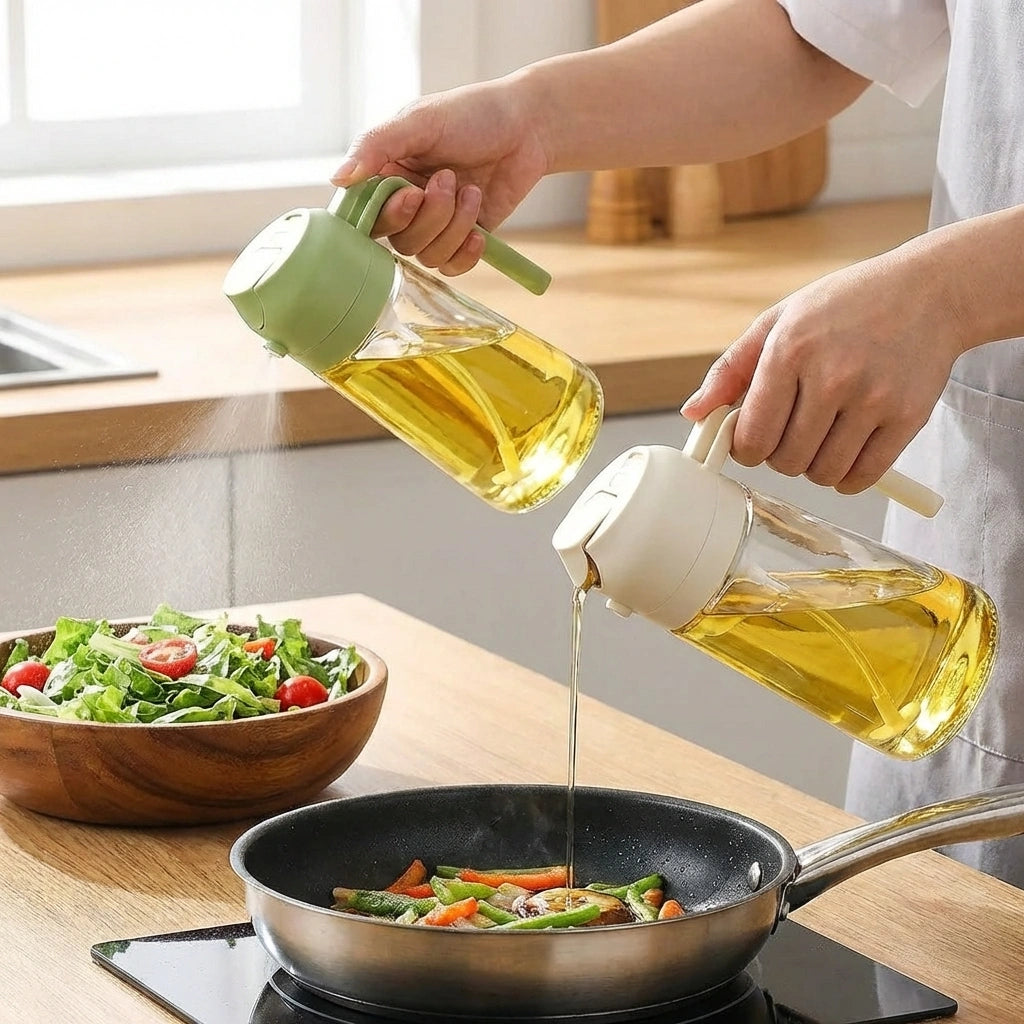 500ml Oil Spray & Dispenser