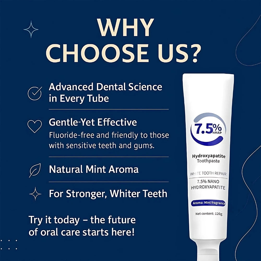 Fezora Hydroxyapatite Toothpastes