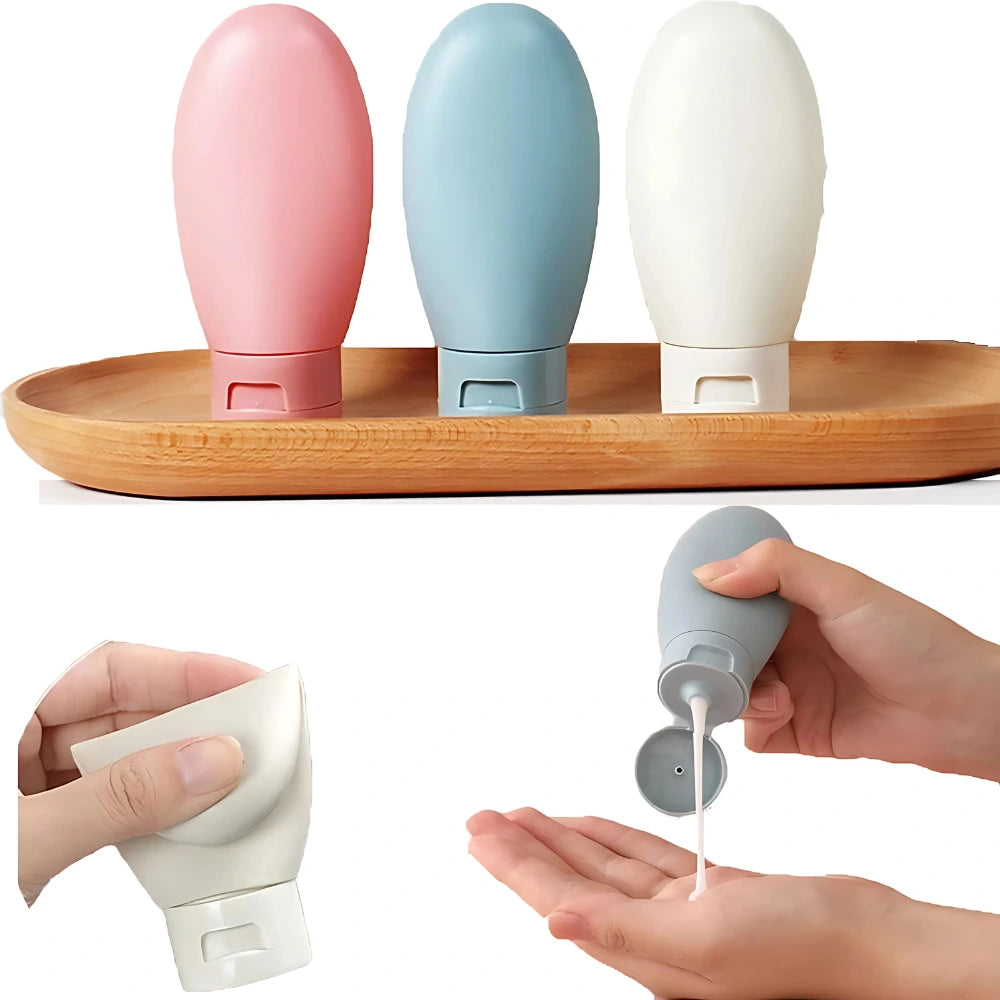 60ml Travel Bottles (3 Pack)