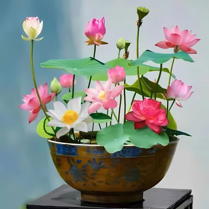 Bonsai lotus flower seeds