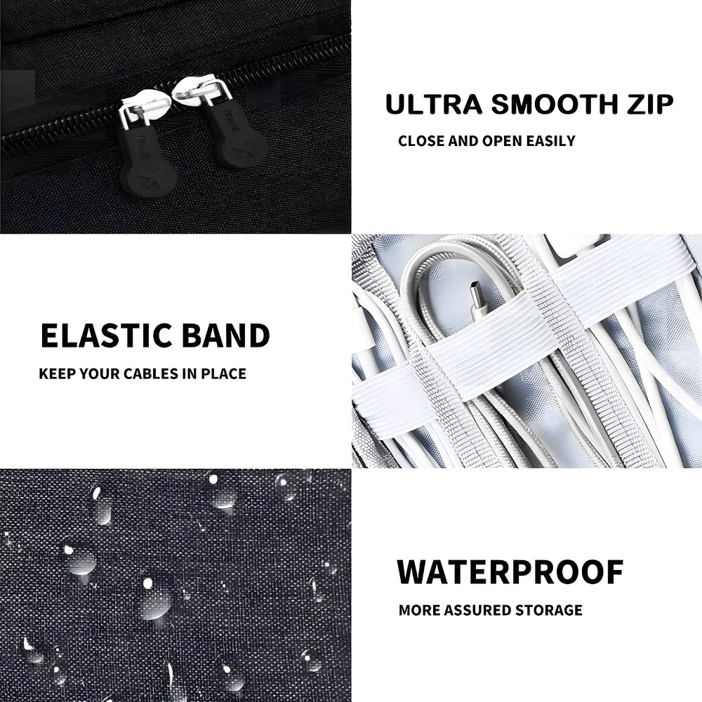 Universal Travel Cable Organizer