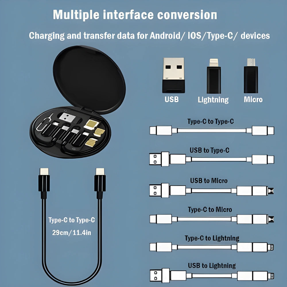 60W Fast Charging Cable Kit