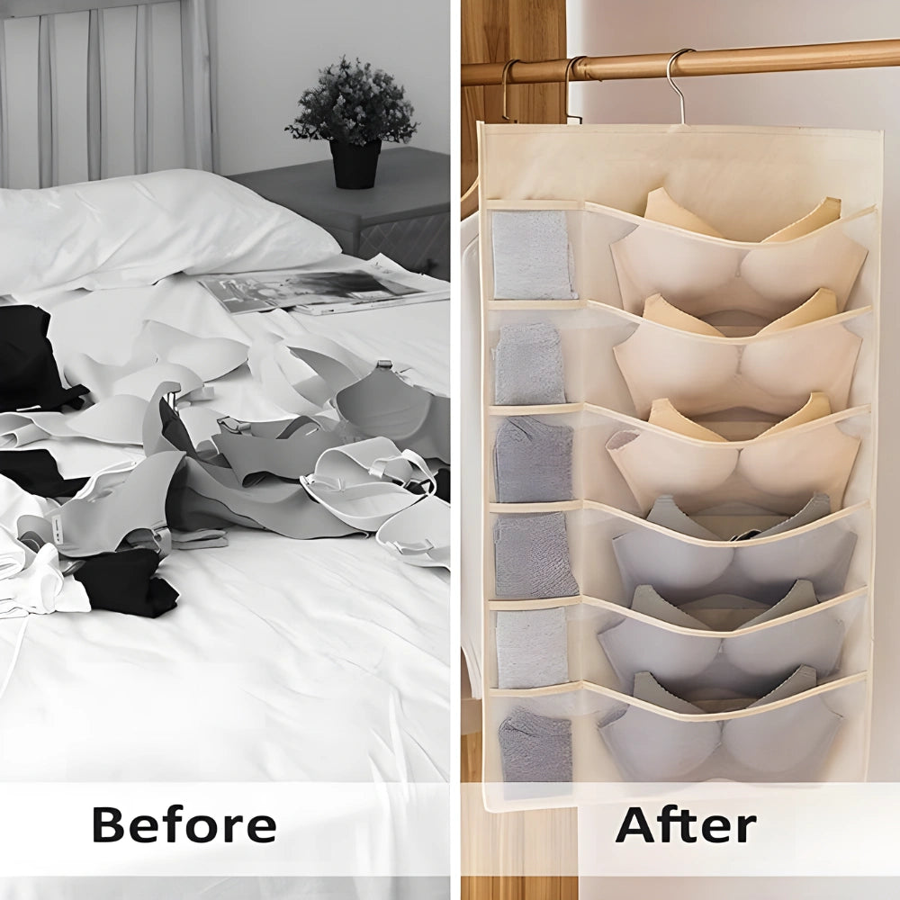 Double Sided Hanging Organizer