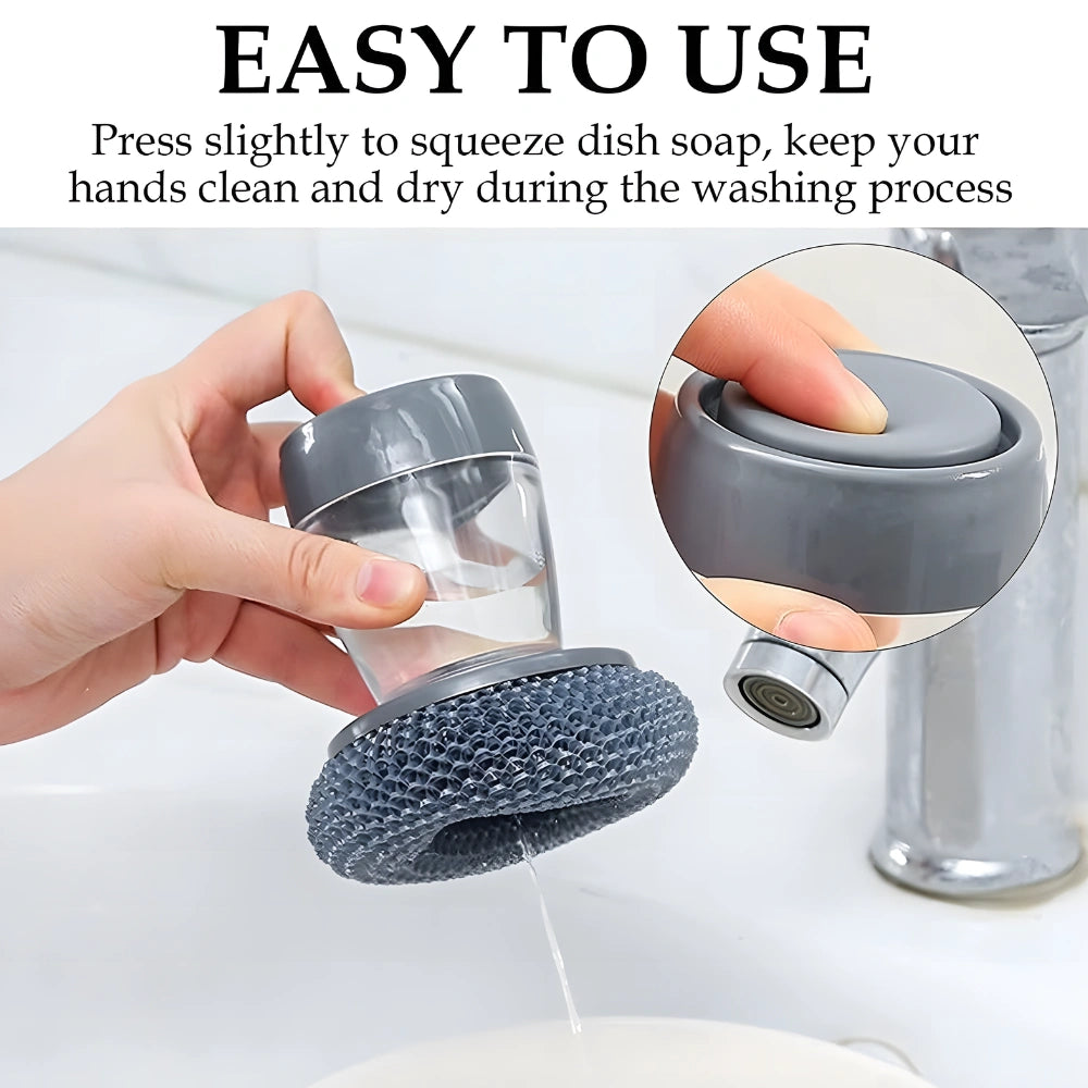 Soap Dispensing Scrub Brush