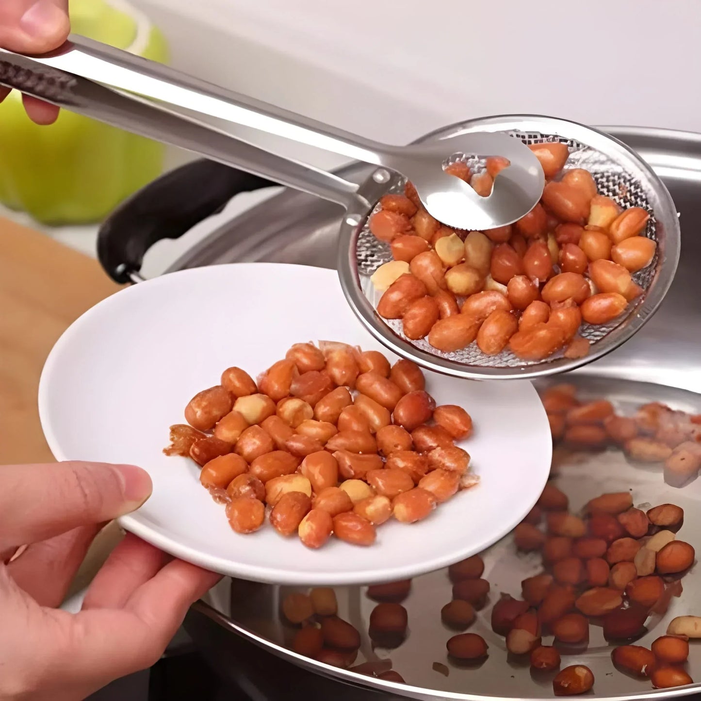 Best 2in1 stainless steel filter spoon - home & garden | 2025 | fast shipping