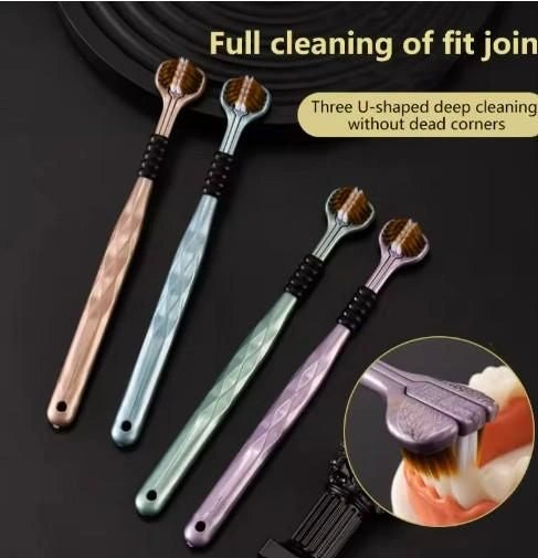 3 Sided Toothbrush Pack