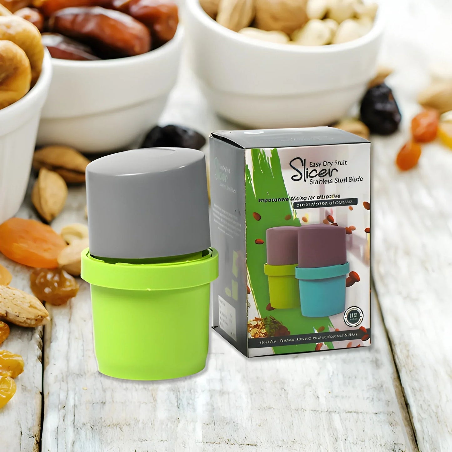 3-Blade Food Slicer Cutter - Home & Kitchen