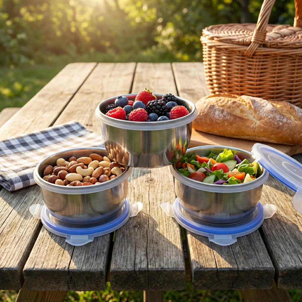 Best 3-compartment stainless lunch box - sets | 2026 | fast shipping