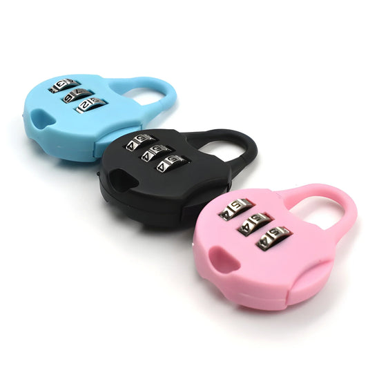 3-Digit Zipper Security Lock - Home Improvement
