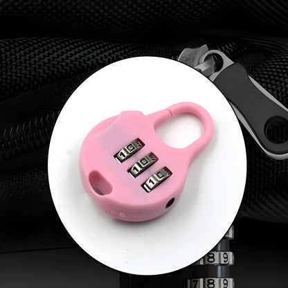 3-Digit Zipper Security Lock - Home Improvement