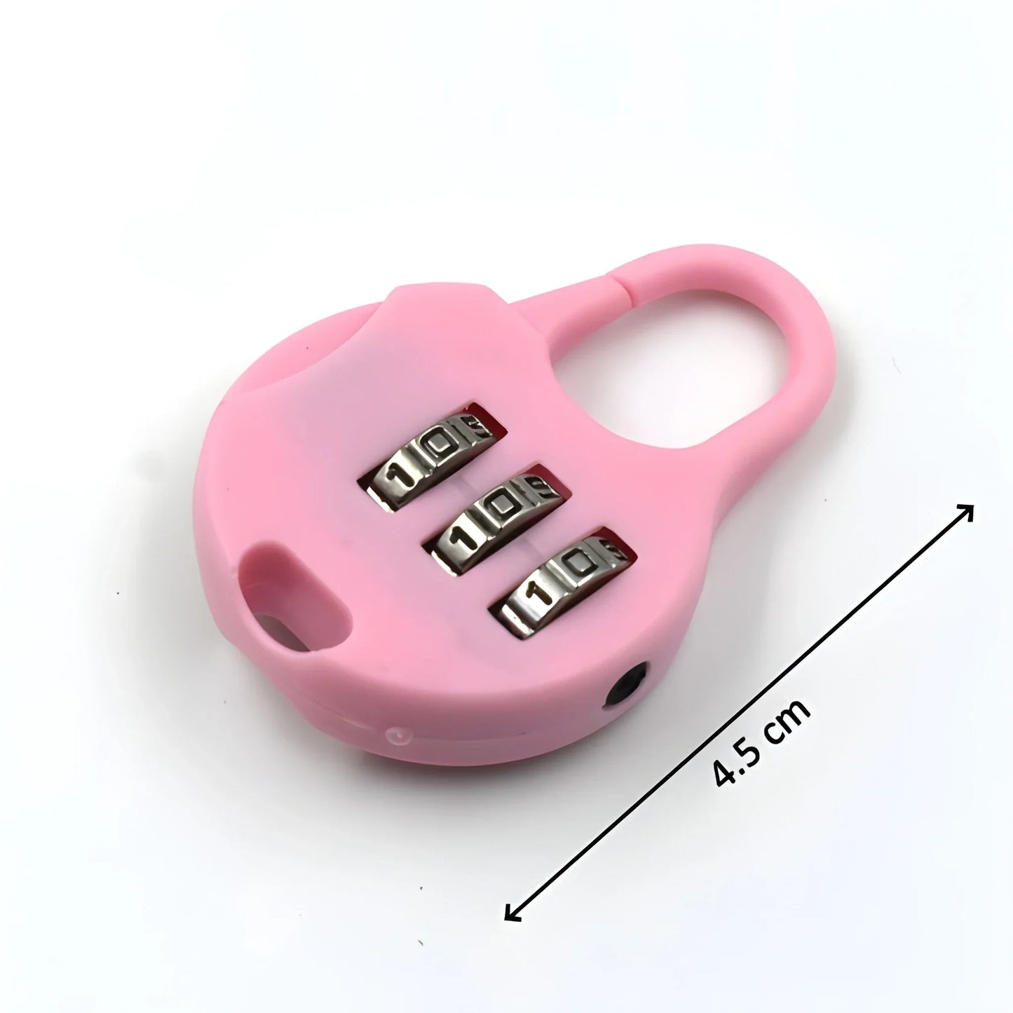 3-Digit Zipper Security Lock - Home Improvement