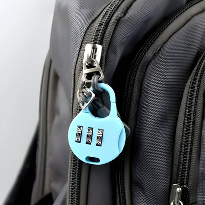 3-Digit Zipper Security Lock - Home Improvement