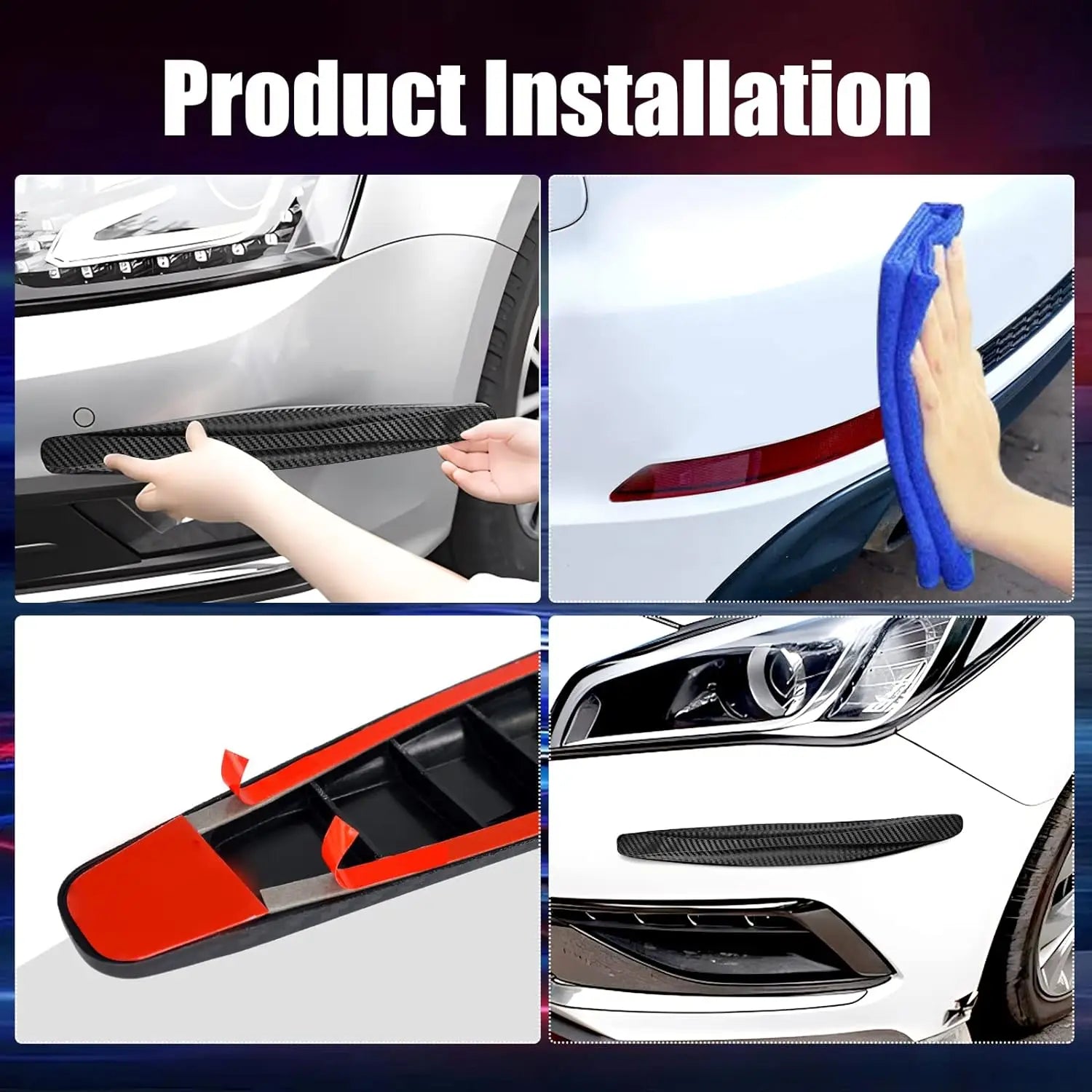 Car Bumper Scratch Guard/Protector Compatible with All Cars