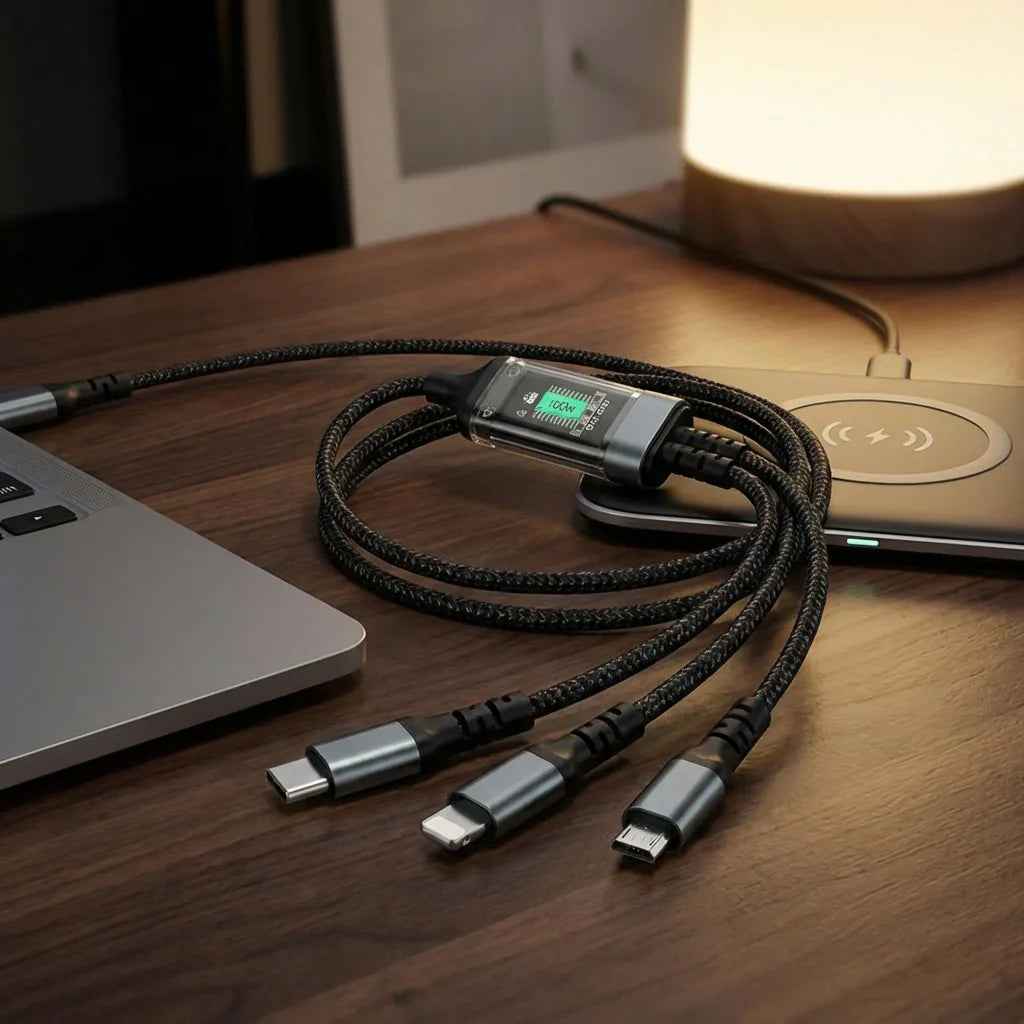 Best 3-in-1 100w super fast charging cable - usb cables | 2026 | shipping