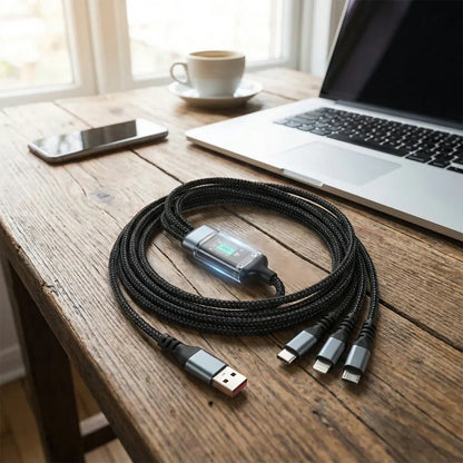 Best 3-in-1 100w super fast charging cable - usb cables | 2026 | shipping