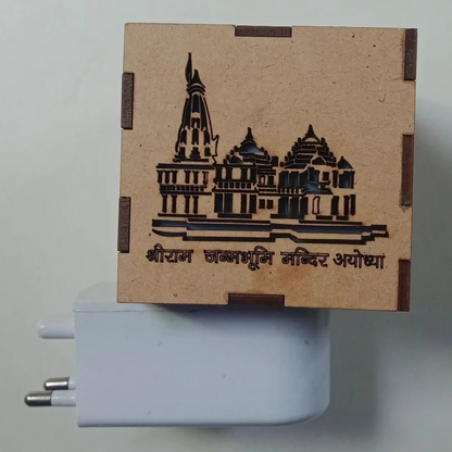 3 in 1 Ayodhya Ram Mandir Aroma Burner & Night lamp