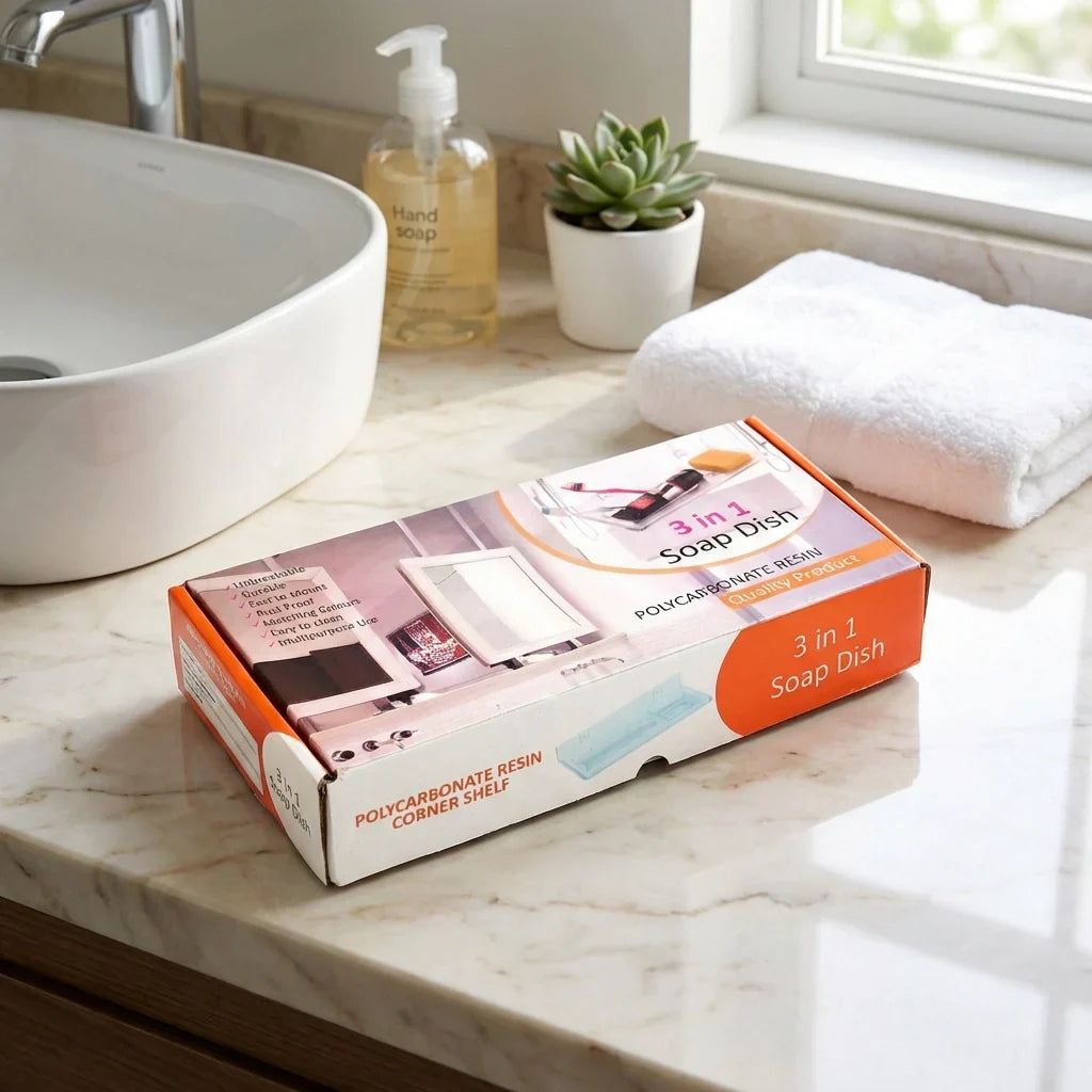 Best 3-in-1 glass soap dish - dishes & holders | 2026 | fast shipping