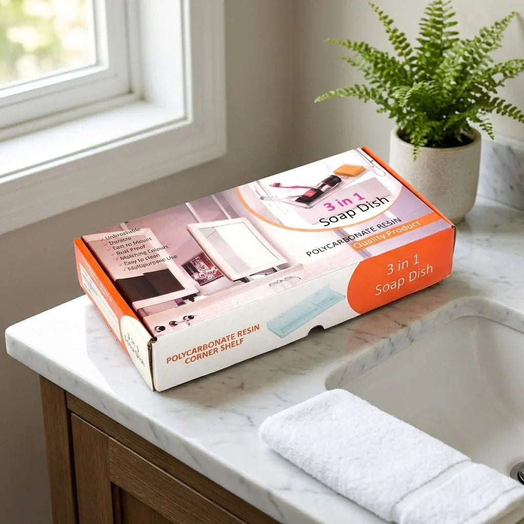 Best 3-in-1 glass soap dish - dishes & holders | 2026 | fast shipping