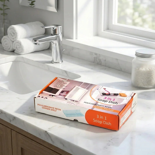 Best 3-in-1 glass soap dish - dishes & holders | 2026 | fast shipping