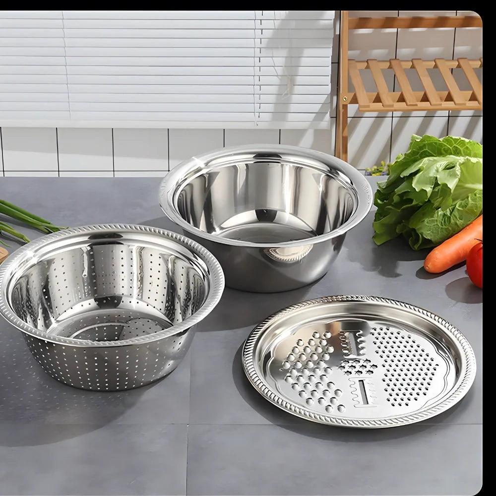3 in 1 Grater & Colander