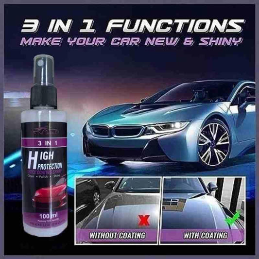 3 in 1 High Protection Quick Car Ceramic Coating Spray Ceramic Coating Spray