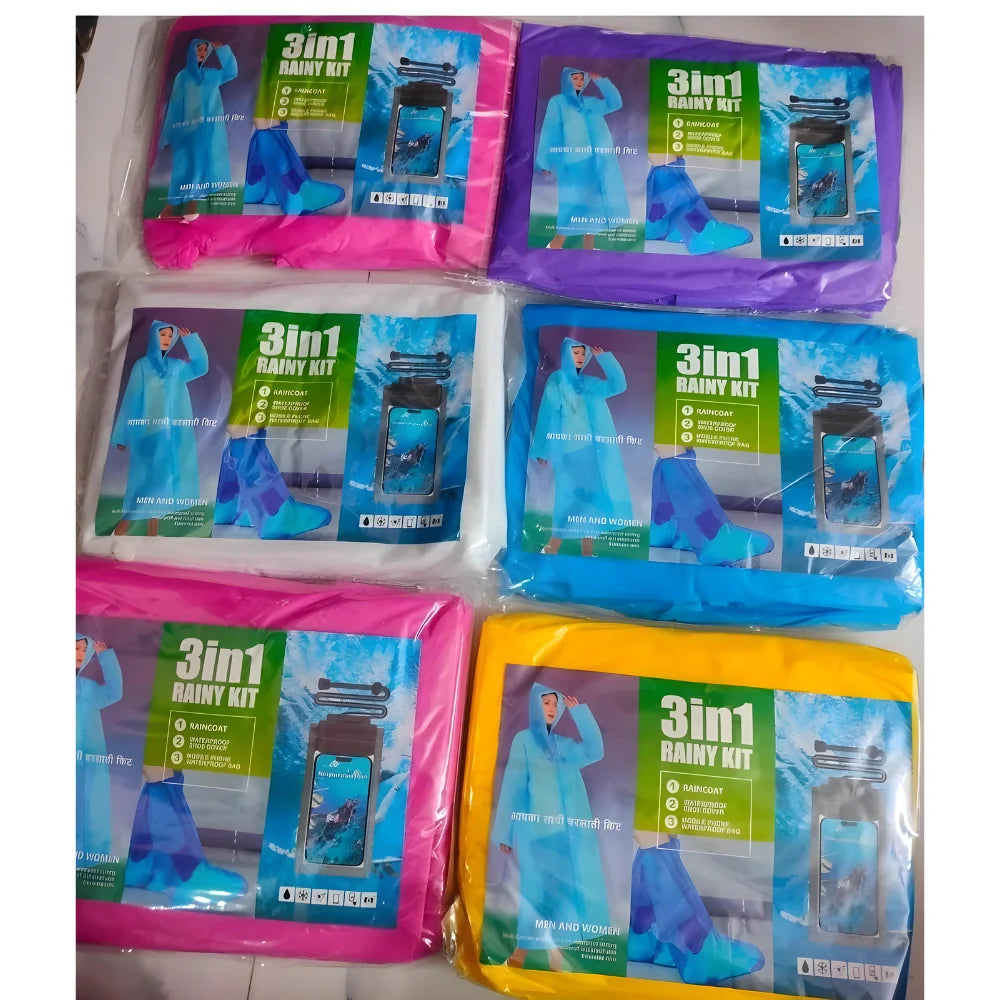 3 in 1 Rain Protection Set