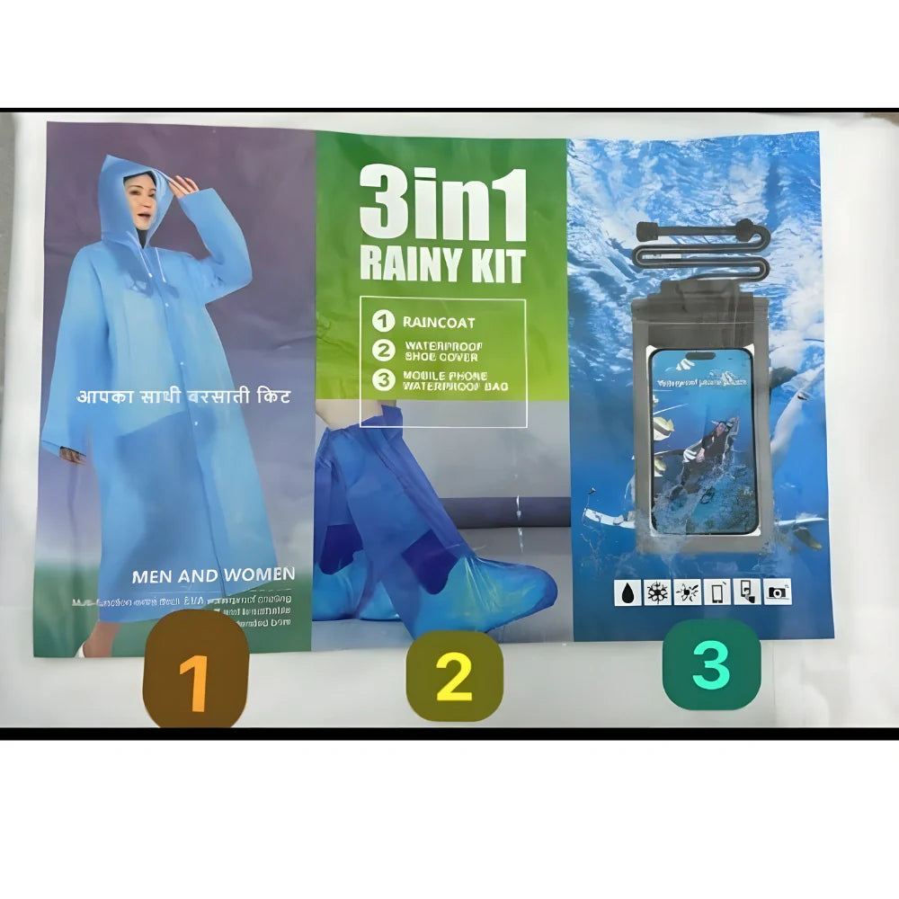 3 in 1 Rain Protection Set