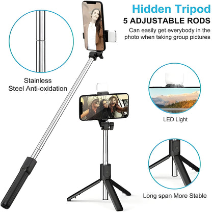 3 in 1 Selfie Tripod