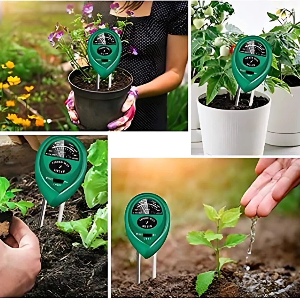 3 in 1 Soil Tester garden & outdoor