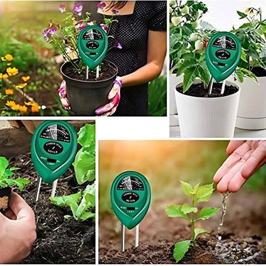 3 in 1 Soil Tester garden & outdoor