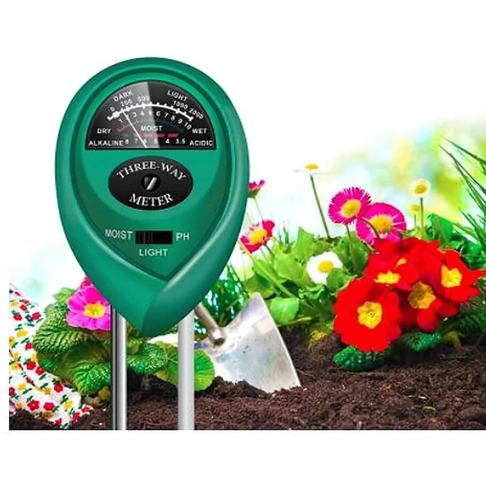 3 in 1 Soil Tester garden & outdoor