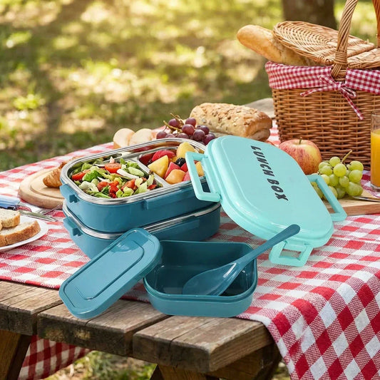 Best 3-in-1 steel tiffin - lunch containers | 2026 | fast shipping