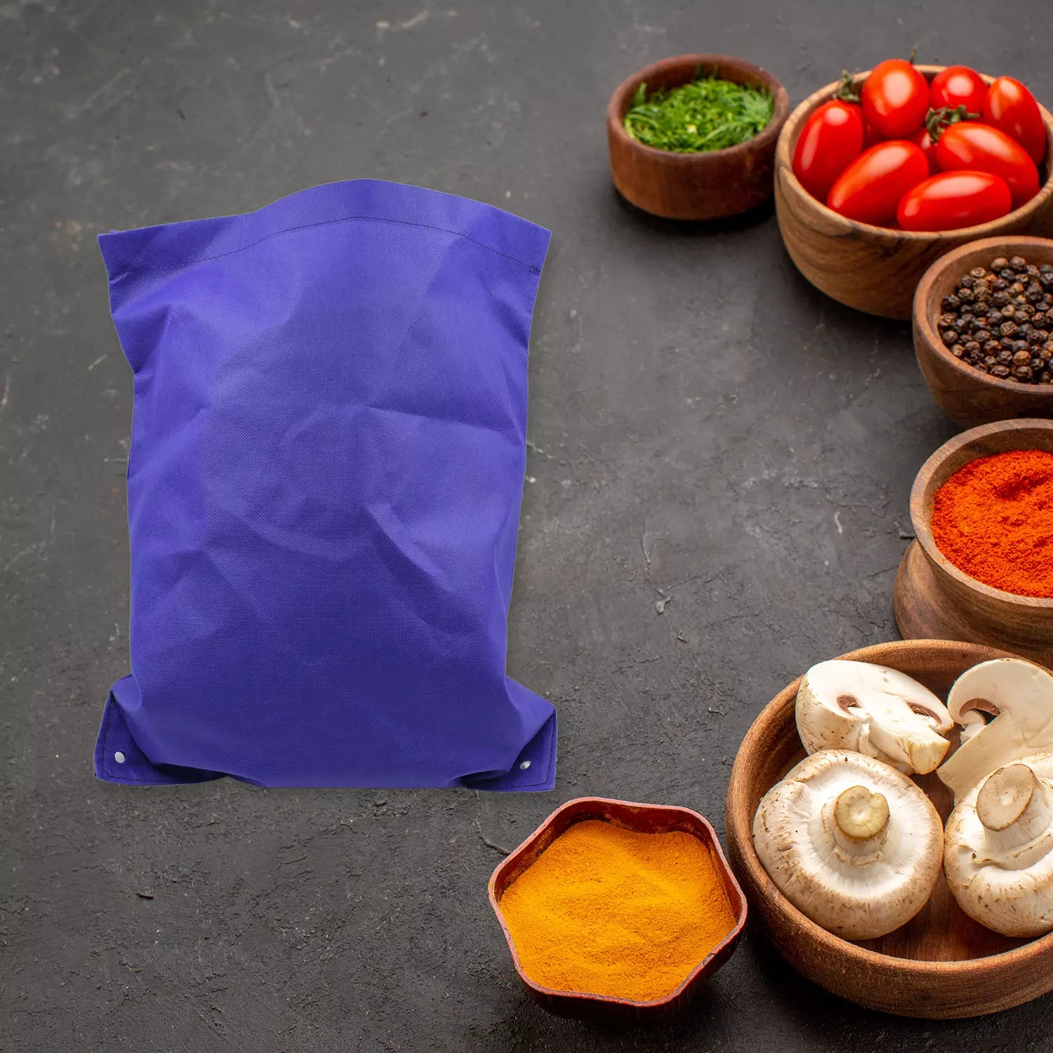 3-Pack Reusable Grocery Bags - Wallets and Luggage