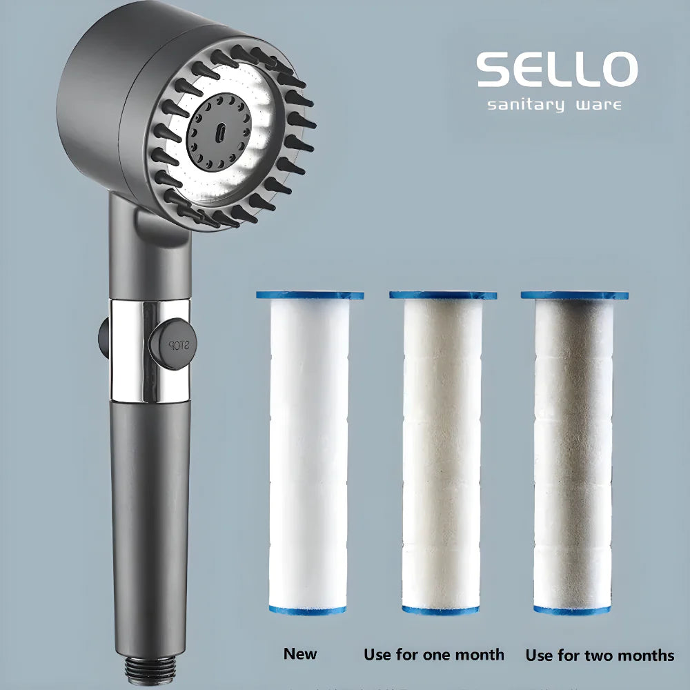 3 Setting Filter Shower Head Electronics